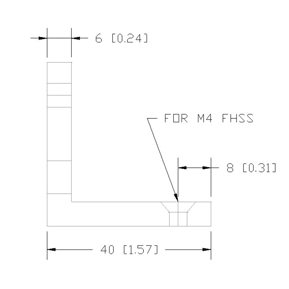 41-001-0 MODULAR SOLUTIONS PROFILE FASTENER<br>HIDDEN PROFILE CONNECTOR M